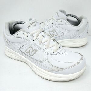 New Balance Women's 577 Walking Shoes Size 8.5 White Comfort SL-2
